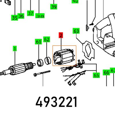FIELD COIL ATF 55 EB 230V ET-BG — image 1