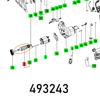 ARMATURE TS 75 EBQ — image 1