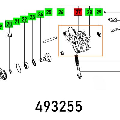 GEAR HOUSING TS 75 EBQ — image 1