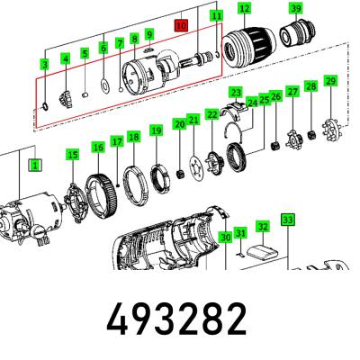 GEAR SHAFT TDK — image 1