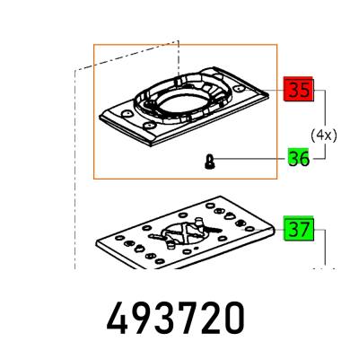BASE PLATE RTS 400 ET-BAUGRUPPE — image 1