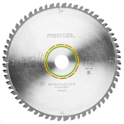 SAW BLADE HW 260X2,5X30 W60 — image 1