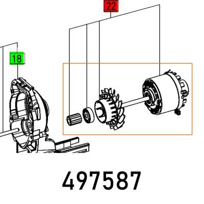 MOTOR EC30-7-B 14,4VA — image 1