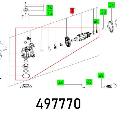 ARMATURE RO 150 230V ET-BG — image 1