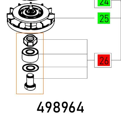 BEARING BOLT ETS 150-5 E ET-BG — image 1