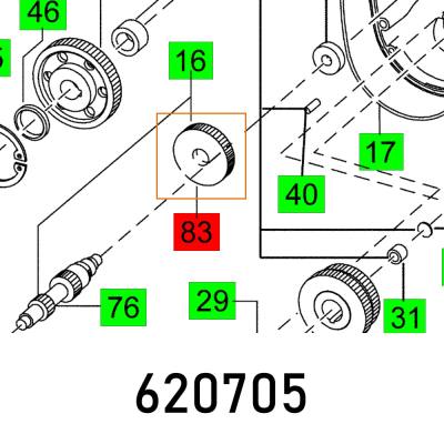 MOTOR GEAR MXP 1602 E — image 1