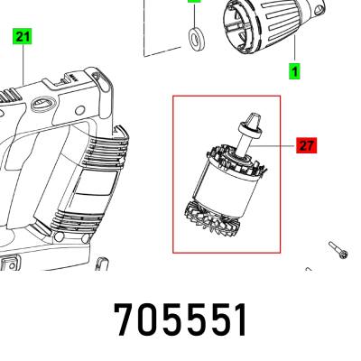 MOTOR DWC 18-4500 ET-BG — image 1