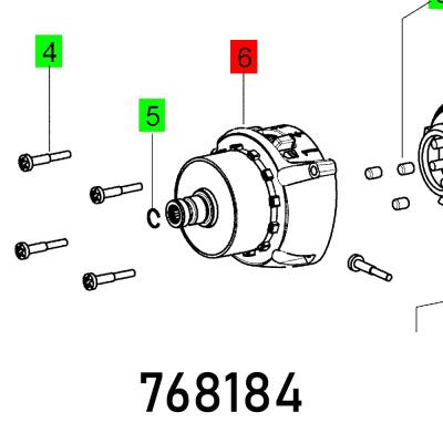 GEAR HOUSING PDC 18-4 KOMPLETT — image 1