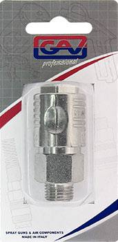 QUICK COUPLER 1/4'M PACKAGED EUROLINE — image 1