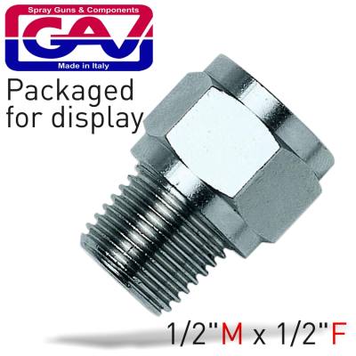 TAPER REDUCER BUSH 1/2 X 1/2 M/F PACKAGED — image 1