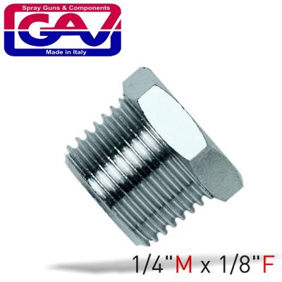 TAPER REDUCER BUSH 1/4 X 1/8 M/F — image 1