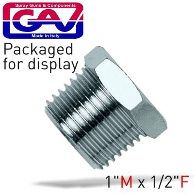 TAPER REDUCER BUSH 1 M X1/2 F PACKAGED — image 1