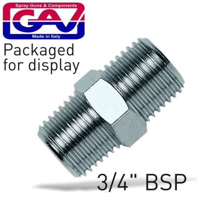 TAPER NIPPLE 3/4 X 3/4 MM PACKAGED — image 1