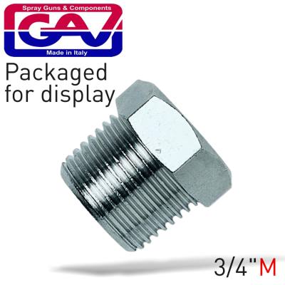 TAPER PLUG 3/4 PACKAGED — image 1