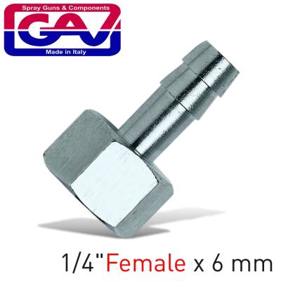 HOSE ADAPTOR 1/4F X 6MM — image 1