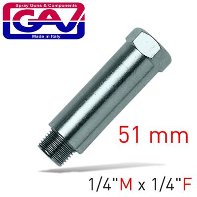 EXTENSION 1/4'X1/4'M/F 51MM — image 1