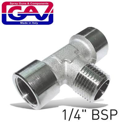 T CONNECTOR 1/4' FMF — image 1