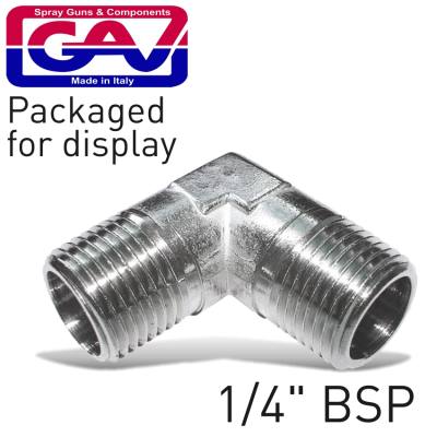 ELBOW 1/4'MM  PACKAGED — image 1