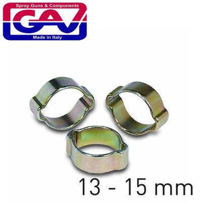 HOSE CLAMP CRIMP TYPE 13-15MM — image 1