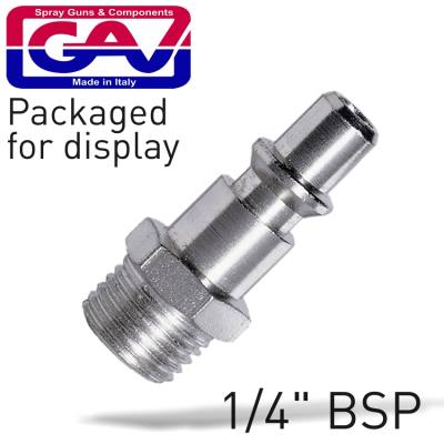 QUICK COUPLER INSERTS ARO 1/4'M 2 PACKAGED — image 1