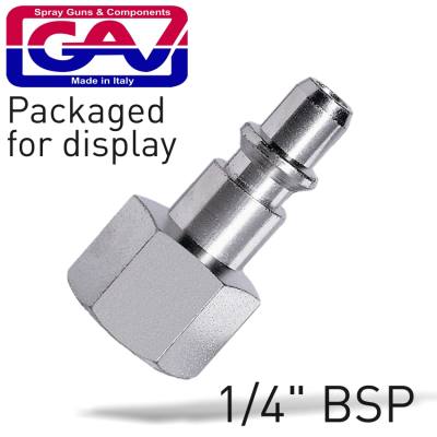 QUICK COUPLER INSERTS ARO 1/4'F 2 PACKAGED — image 1
