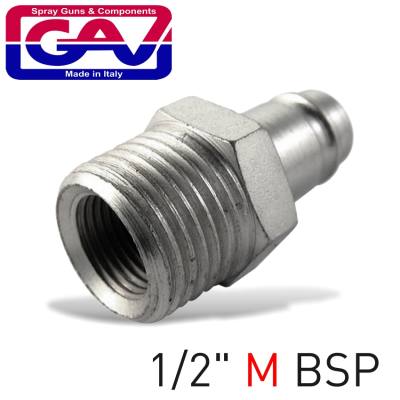 INSERT FOR MAGNUM QUICK COUPLER 1/2'MALE — image 1