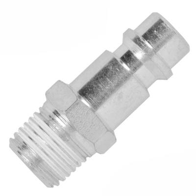 HARDENDED STEEL QUICK COUPLER INSERT 1/4'M INDUSTRAIL — image 1