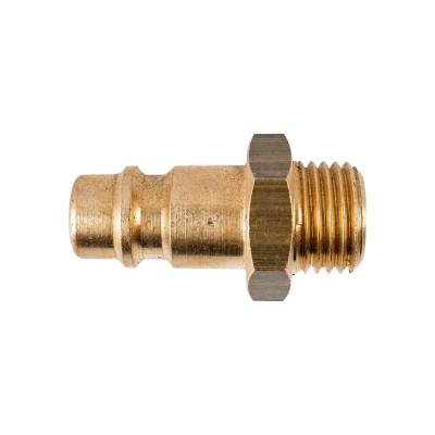 BRASS CONNECTOR 1/4'M GERMAN — image 1