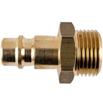 BRASS CONNECTOR BRASS 3/8'M GERMAN — image 1