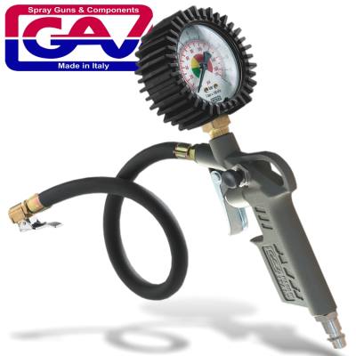 TYRE INFLATOR WITH GAUGE IN BLISTER — image 1