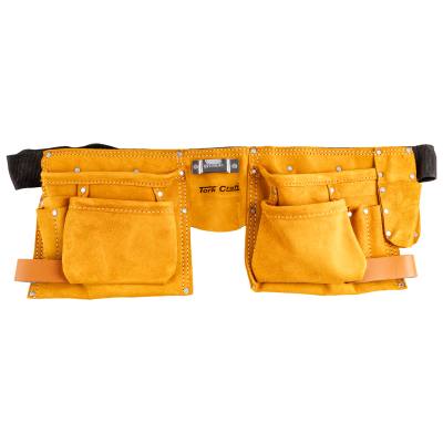 LARGE PROF.LEATHER TOOL BELT 11 POCKET — image 1