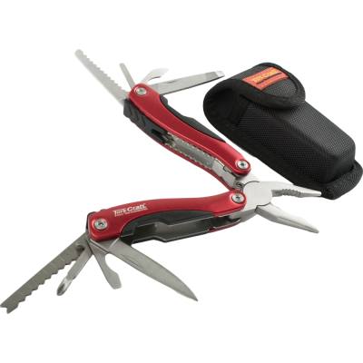 MULTITOOL RED WITH NYLON POUCH IN BLISTER — image 1