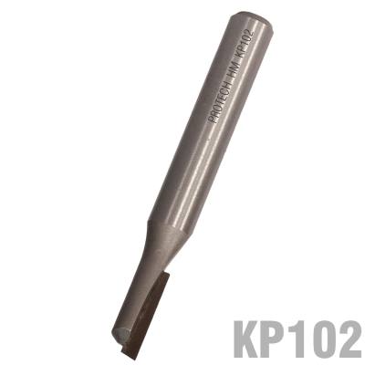 STRAIGHT BIT SINGLE FLUTE 3/16' X 1/2' CUT 1/4' SHANK — image 1