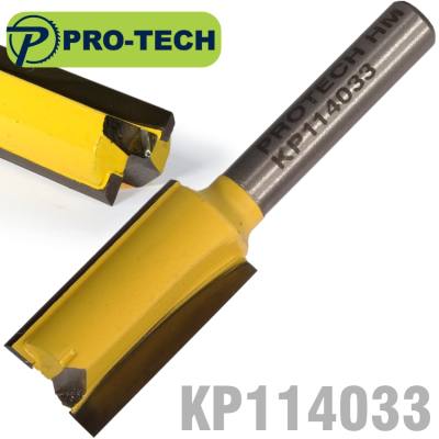 STRAIGHT BIT 1/2'(12.7MM) X 1'(25.4MM) CUT 2 FLUTE WITH BOTTOM CUT 1/4 — image 1