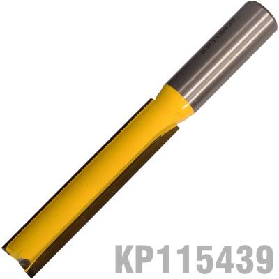 STRAIGHT BIT 1/2'(12.7MM) X 2 1/2'(63.5MM) CUT 2 FLUTE WITH BOTTOM CUT — image 1