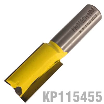 STRAIGHT BIT 5/8'(15.9MM) X 1 1/4'(31.8MM) CUT 2 FLUTE WITH BOTTOM CUT — image 1