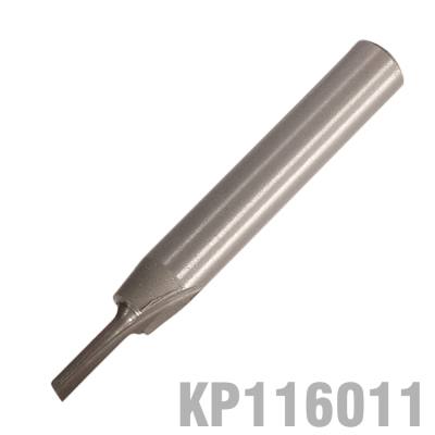 STRAIGHT BIT 3/32' (2.4MM) X 1/2' CUT SOLID CARBIDE 2 FLUTE 1/4'SHANK — image 1