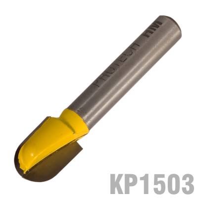 ROUND NOSE VEINING BIT ONE FLUTE 1/4' X 5/16' 1/4' SHANK — image 1