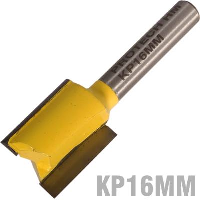 STRAIGHT BIT 16MM X 20MM CUT 2 FLUTE METRIC 1/4' SHANK — image 1