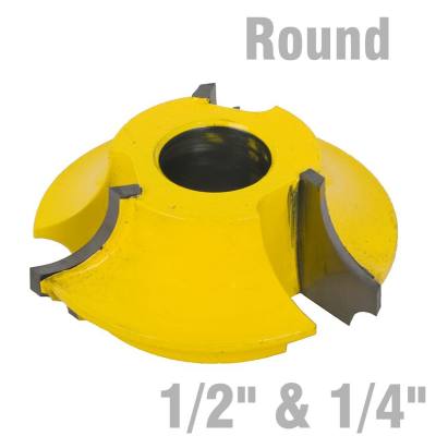 3 WING CUTTER 1/4' & 1/2' QUARTER ROUND — image 1