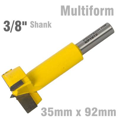 HINGE BORE BIT 35MM X 92MM 3/8' SHANK — image 1