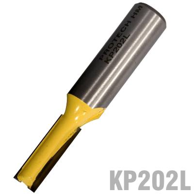 STRAIGHT BIT 5/16' (7.9MM) X 1'(25.4MM) TWO FLUTE 1/2' SHANK — image 1