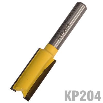 STRAIGHT BIT 7/16' (11.10MM) X 1'(25.4MM) TWO FLUTE 1/4' SHANK — image 1