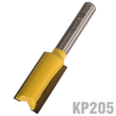 STRAIGHT BIT 1/2' (12.7MM) X 1'(25.4MM) TWO FLUTE 1/4' SHANK — image 1