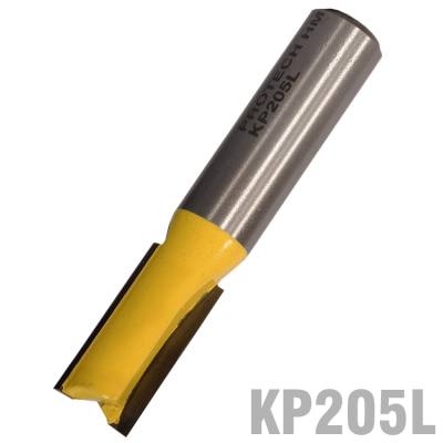 STRAIGHT BIT 1/2' (12.7MM) X 1'(25.4MM) TWO FLUTE 1/2' SHANK — image 1