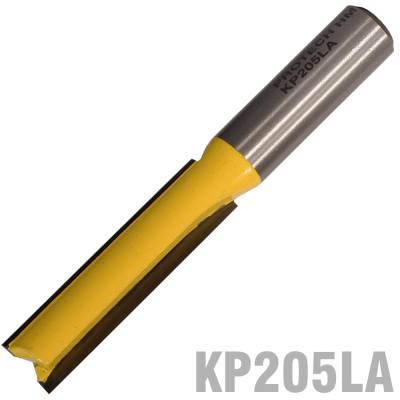 STRAIGHT BIT 1/2' (12.7MM) X 2'(50.8MM) TWO FLUTE 1/2' SHANK — image 1