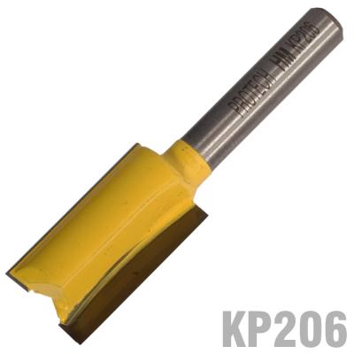 STRAIGHT BIT 9/16' (14.3MM) X 1'(25.4MM) TWO FLUTE 1/4' SHANK — image 1