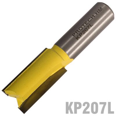 STRAIGHT BIT 5/8' (15.9MM) X 1 1/4'(31.8MM) TWO FLUTE 1/2' SHANK — image 1