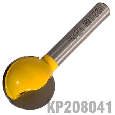 PLUNGE CUTTING BALL 3/4'(19MM) X 3/4'(19MM) 1/4'SHANK — image 1