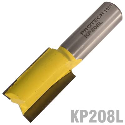 STRAIGHT BIT 3/4'(19MM) X 1 1/4'(31.8MM) TWO FLUTE 1/2' SHANK — image 1